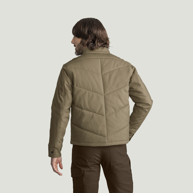 Men's Insulated Quilted Work Jacket image number 2
