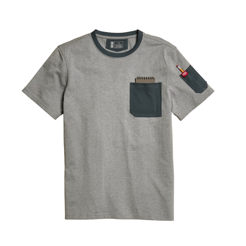 Men's Heavyweight Cotton Short Sleeve Pocket T-Shirt image number 16