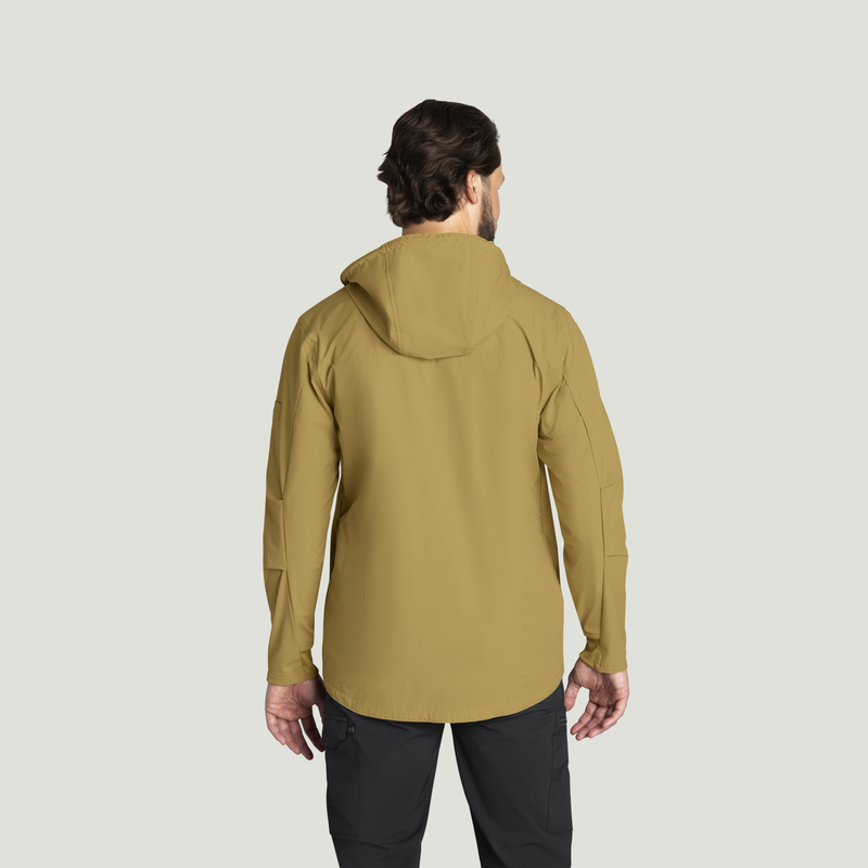 Men’s Performance Hooded Windbreaker Jacket with ToolShift Pocket image number 2