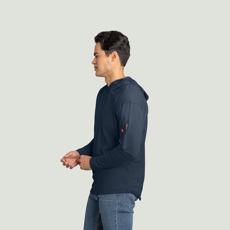 Men's Sun Protection Pullover Hoodie image number 2