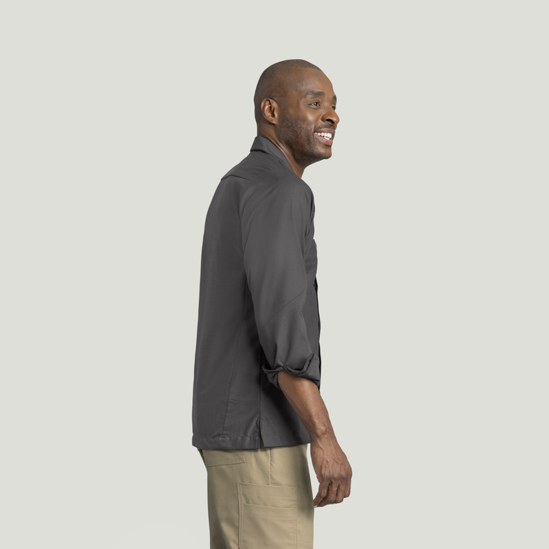 Men's Long Sleeve Solid Crew Shirt image number 4