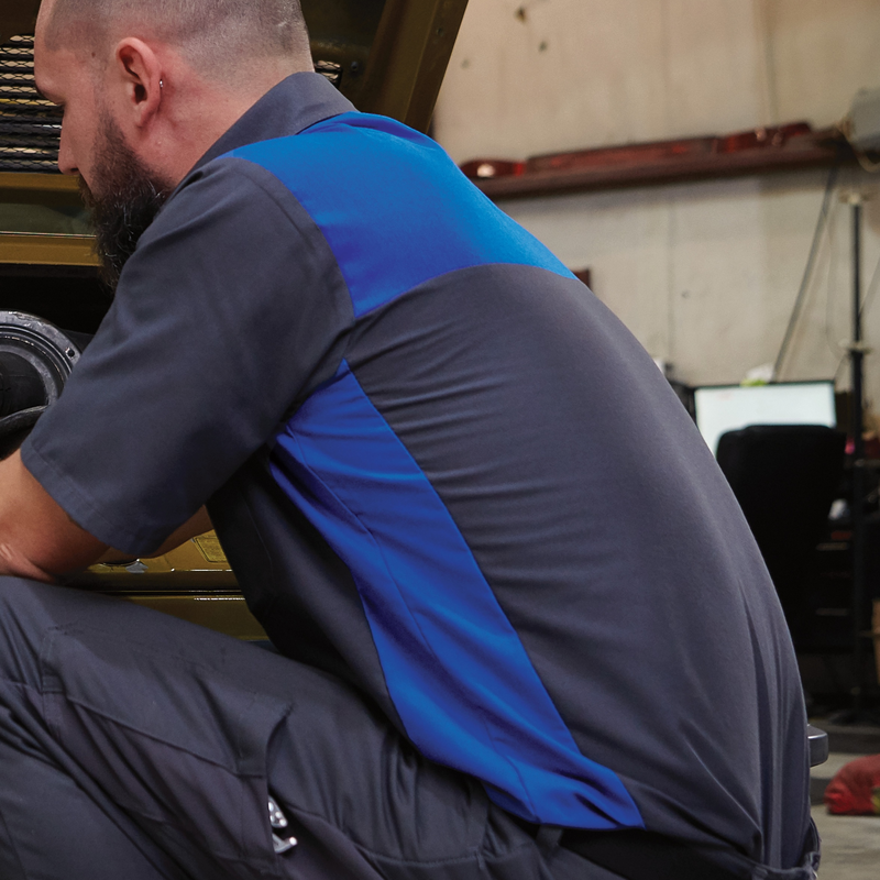 Men's Short Sleeve Motorsports Shirt image number 3