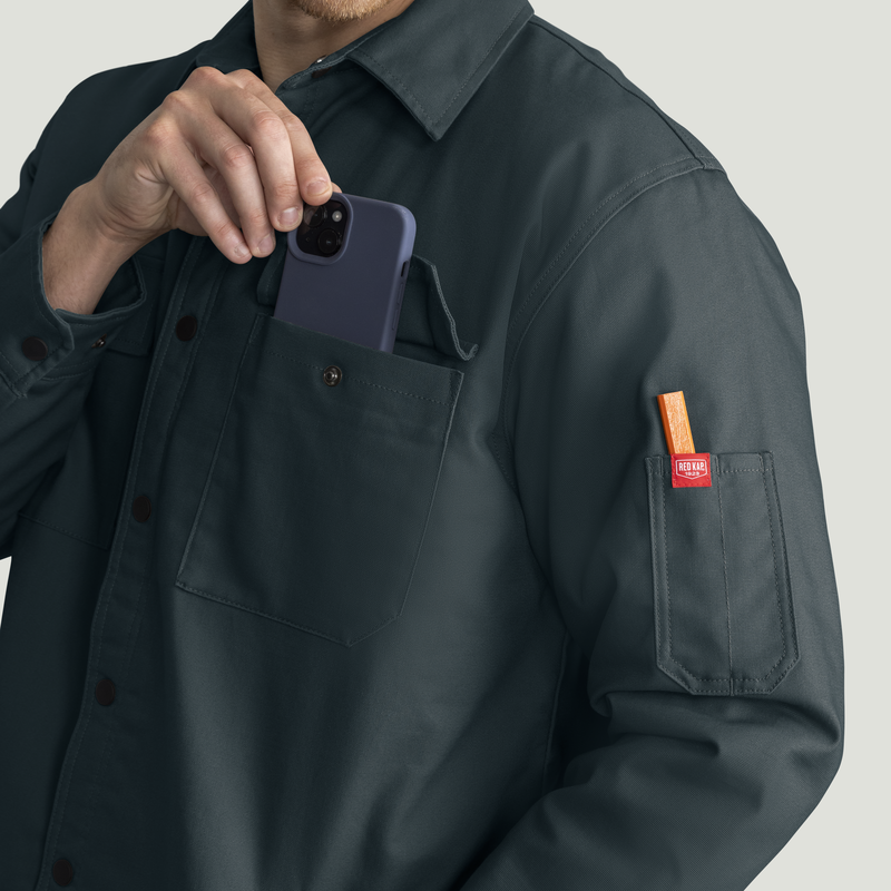 Men's Water Repellent Shirt Jacket image number 18