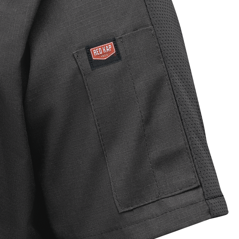Women's Short Sleeve Performance Pro+ Work Shirt with OilBlok + MIMIX® image number 7