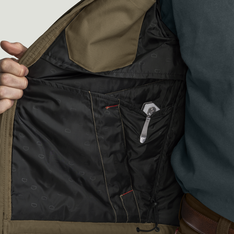 Men's Insulated Quilted Work Jacket image number 19