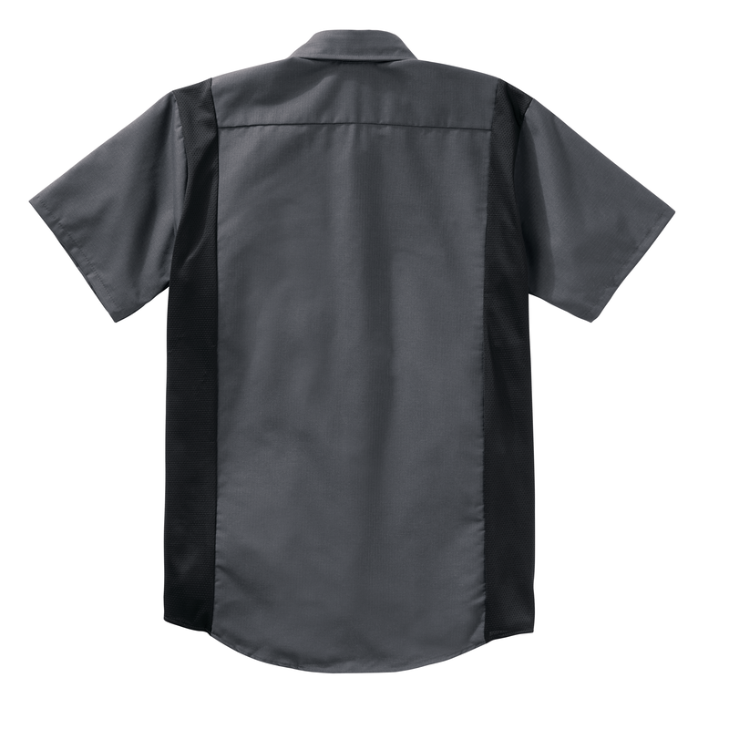 Men's Short Sleeve Performance Plus Shop Shirt With Oilblok Technology image number 10
