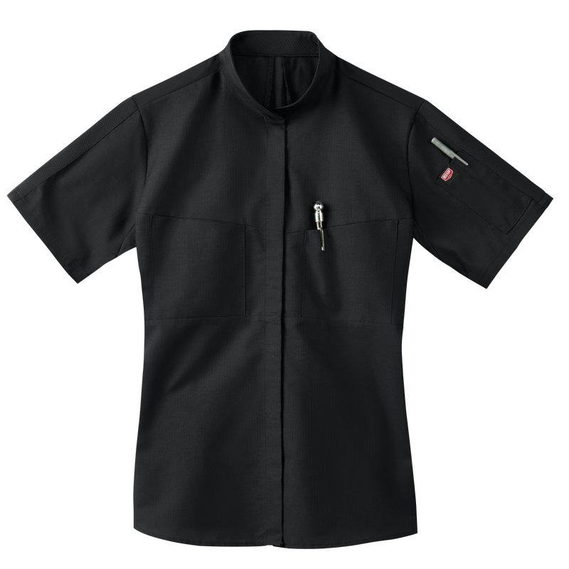 Women's Short Sleeve Performance Pro+ Work Shirt with OilBlok + MIMIX® image number 6
