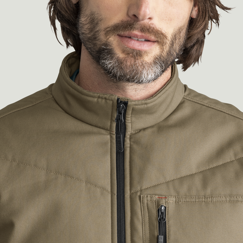 Men's Insulated Quilted Work Jacket image number 18