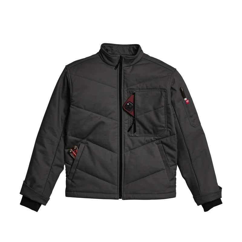 Men's Insulated Quilted Work Jacket image number 22