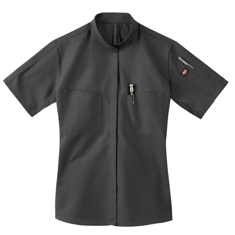 Women's Short Sleeve Performance Pro+ Work Shirt with OilBlok + MIMIX® image number 8