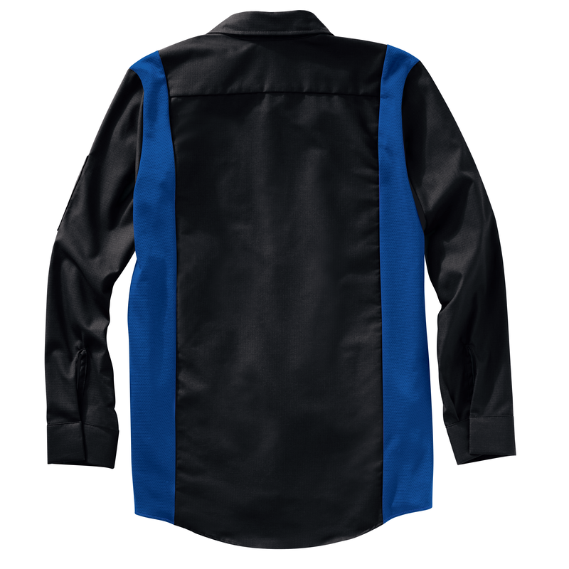 Men's Long Sleeve Performance Plus Shop Shirt with OilBlok Technology image number 6