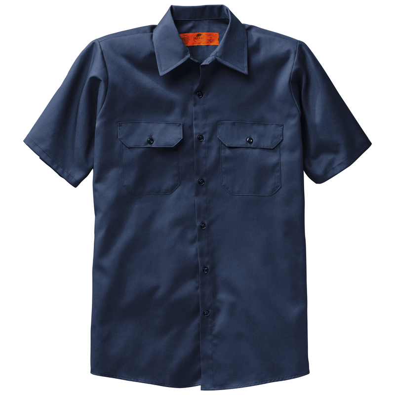 Men's Short Sleeve Utility Uniform Shirt image number 5