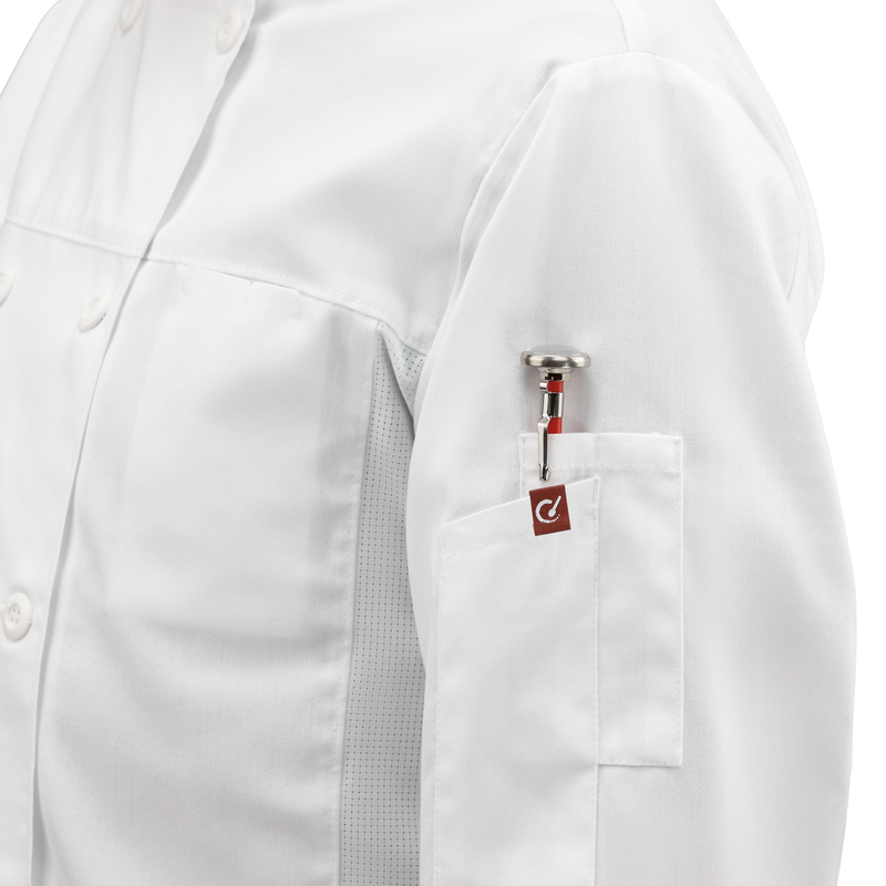 Men's Deluxe Airflow Chef Coat image number 8