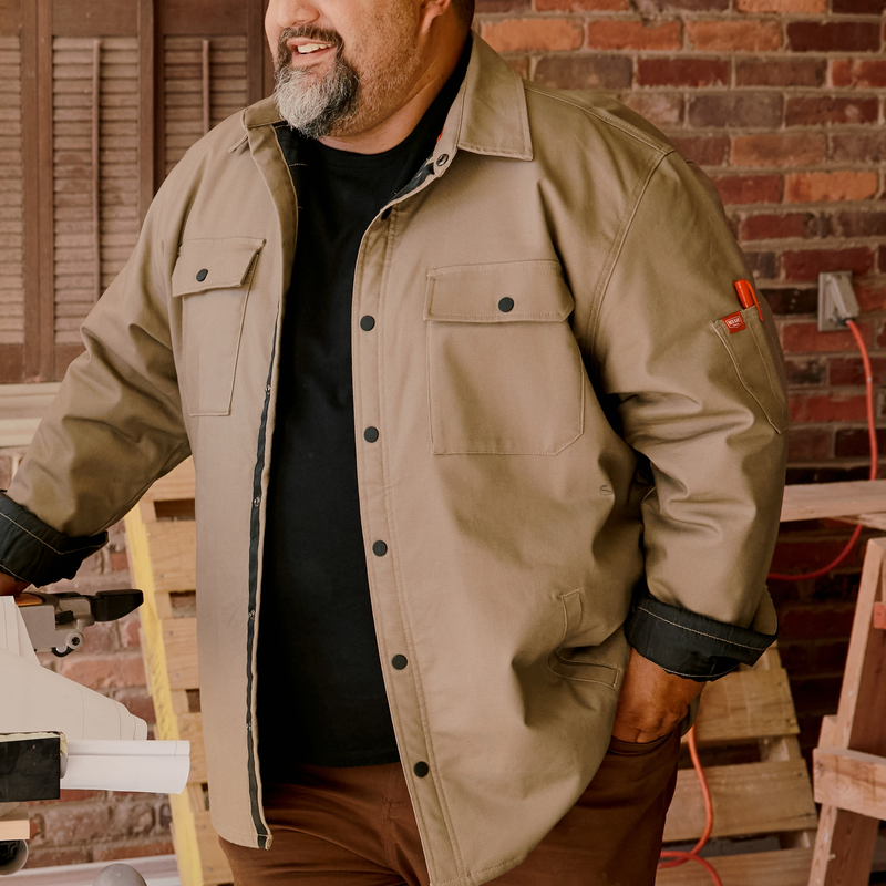 Men's Water Repellent Shirt Jacket image number 14
