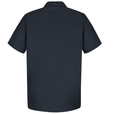 Men's Short Sleeve Wrinkle-Resistant Cotton Work&nbsp;Shirt