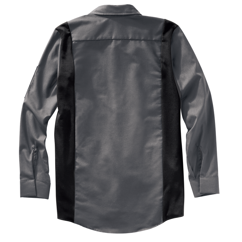 Men's Long Sleeve Performance Plus Shop Shirt with OilBlok Technology image number 6