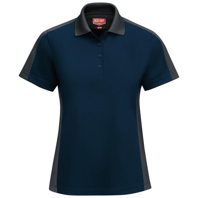 Women's Short Sleeve Performance Knit® Two-Tone Polo image number 1