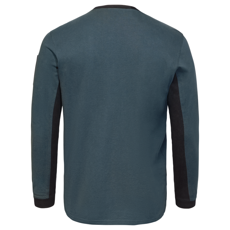 Men's Slim Fit Cotton Long Sleeve Pocket T-Shirt image number 10