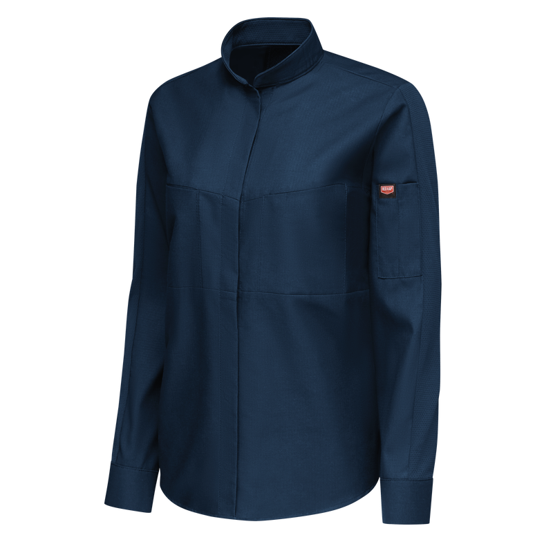 Women's Long Sleeve Performance Pro+ Work Shirt with OilBlok + MIMIX® image number 4