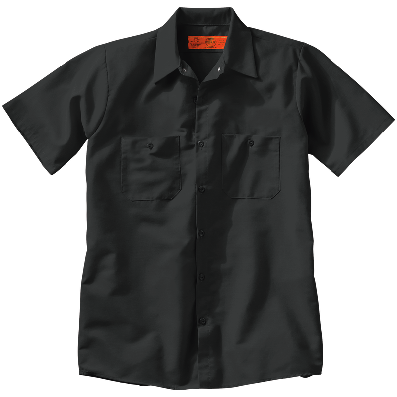 Men's Short Sleeve Industrial Work Shirt image number 9