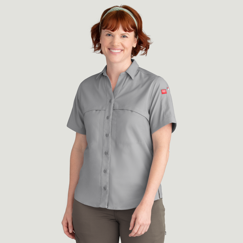 Women's Cooling Short Sleeve Work Shirt image number 1
